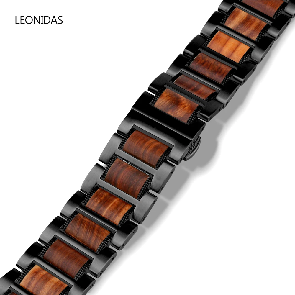Дерево+ нержавеющая сталь pulseira для apple watch band 4(iwatch 5) 44 мм 40 мм apple watch 3 2 1 42 мм 38 мм correa ремешки для часов
