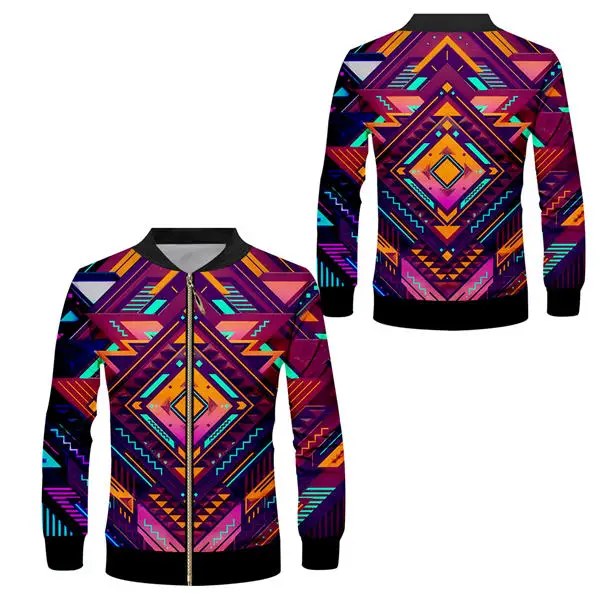 Мужская бейсбольная унисекс куртка на молнии с 3D принтом|Мужские куртки| |