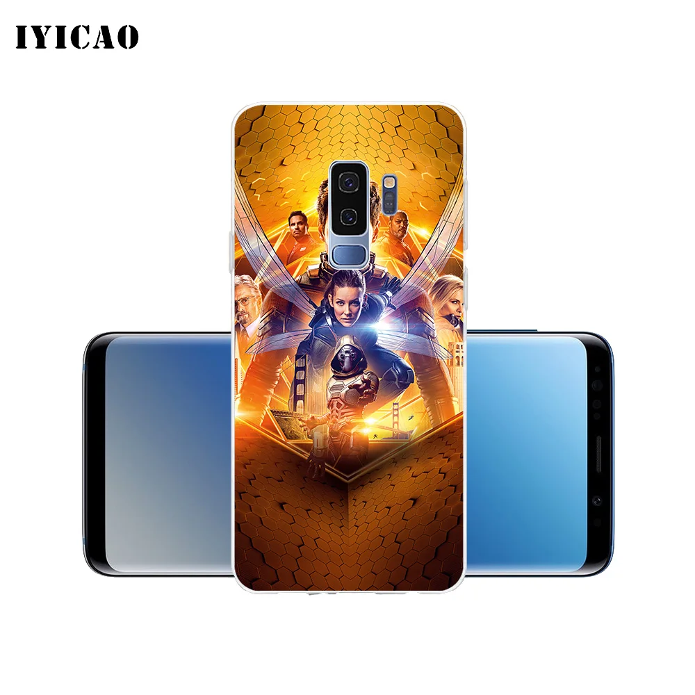 IYICAO Ant-Man и ОСА Мягкий силиконовый чехол для телефона Samsung Galaxy S10e S10 S9 S8 Plus S7 Edge TPU |