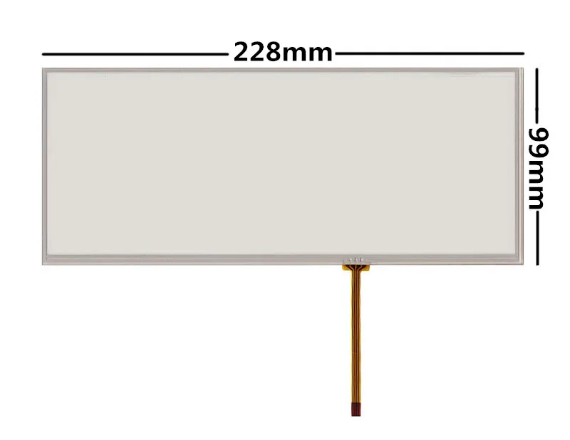 

8.8 Inch 228*99 Resistance Screen For BMW X1 Upgrade Car DVD Navigation Touch Screen Panel