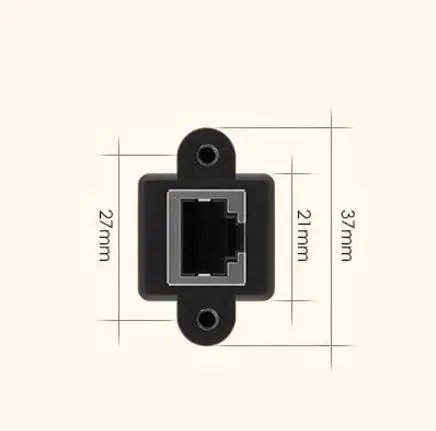 Сетевой удлинитель RJ45 8P8C Cat 6 Cat6 Male-Female Lan Ethernet 0 3 м 1 5 2 с отверстиями для крепления