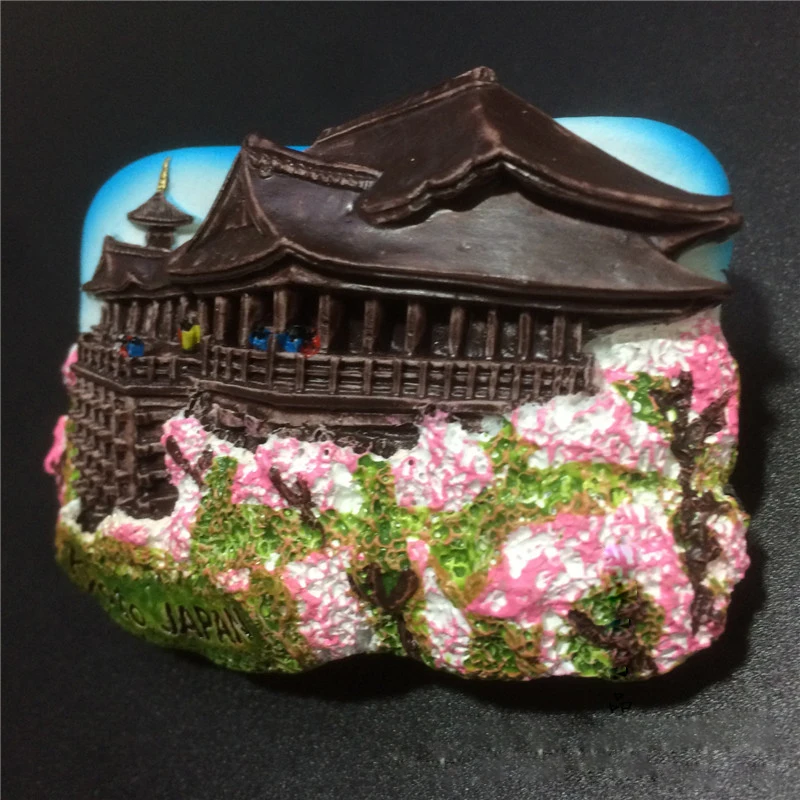Японский пейзаж Fujiyama магнит на холодильник кухонный домашний декор смола Токио