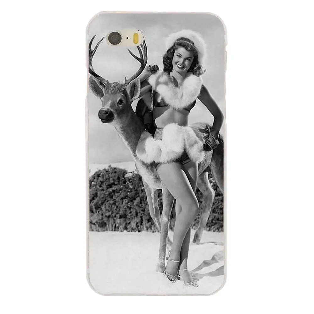 For Galaxy A3 A5 A7 On5 On7 2015 2016 2017 Grand Alpha G850 Core2 Prime S2 I9082 Back Phone Case Reindeer Deer Vintage Christmas | Мобильные