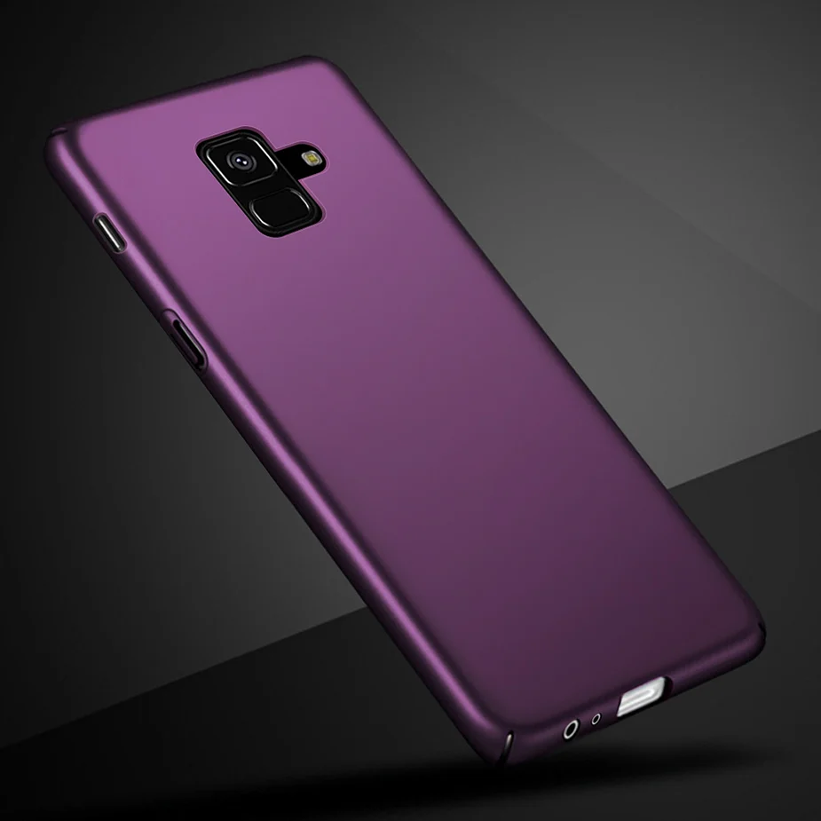 Жесткий Тонкий чехол для Samsung Galaxy A6 2018 Cover A600 A600F SM чехлы телефонов роскошный