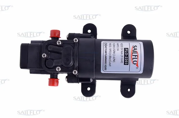 Sailflo FLO-2203 3.1LPM 70psi 12 вольт мембранный опрыскиватель водяной насос для сельского хозяйства