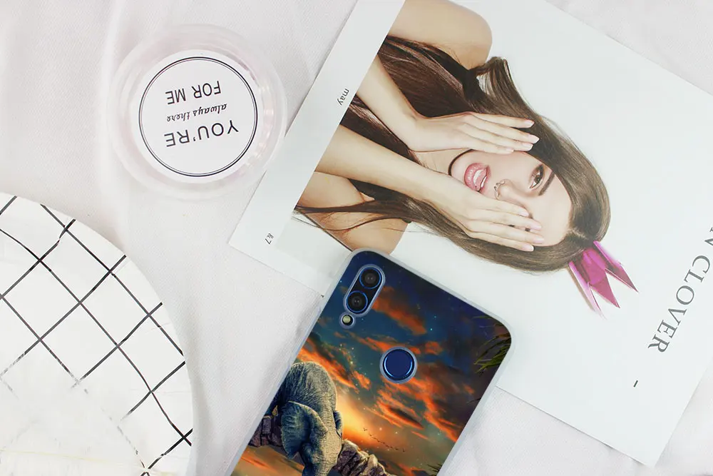Силиконовый чехол с принтом слона для Huawei Honor 30 20 10 9 Lite 30pro 20pro 30s 10i 9a 8a чехлы