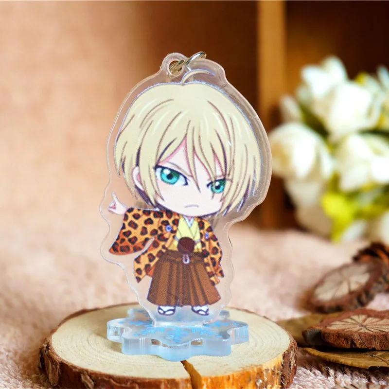 13 1 шт., 6 см, аниме, брелок, YURI ON ICE, плисецкий, Victor Nikiforov, кацуки, Yuri, брелоки, Portachiavi, Charn, брелок, стоящая пластина - Цвет: 13