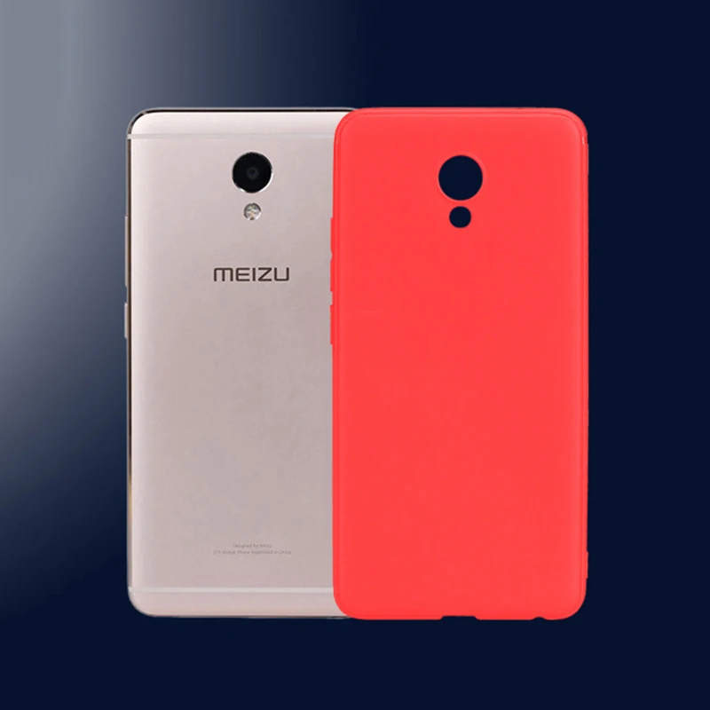 ультра тонкий Мягкий силиконовый чехол на meizu Pro 6 чехлы силикон штейн матовый