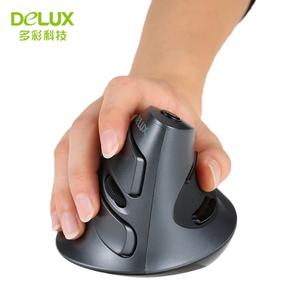 Мышь Вертикальная оптическая Delux M618 2 4 ГГц 1600 DPI|button stone|mouse stickerbutton belly button rings |
