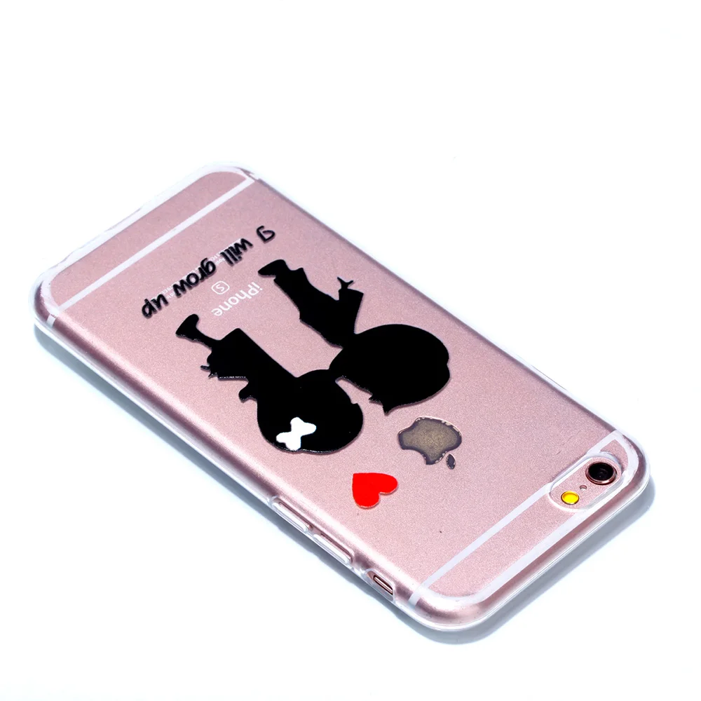 High Quality Soft TPU Silicone Protection Mobile Phone Cases For Apple iPhone 6 Plus a1593 6s A1699 Back Cover |