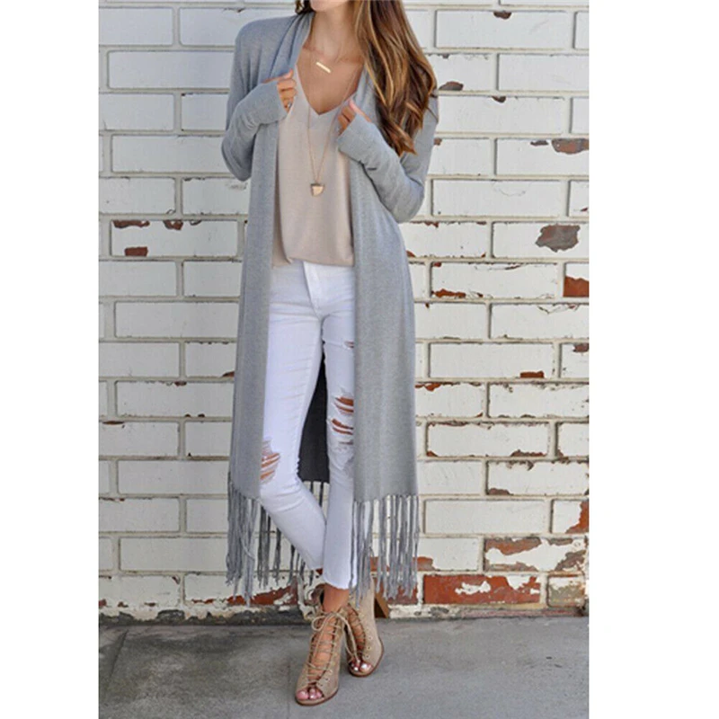 2019 Осенняя новая женская одежда большого размера однотонные свитера с длинными