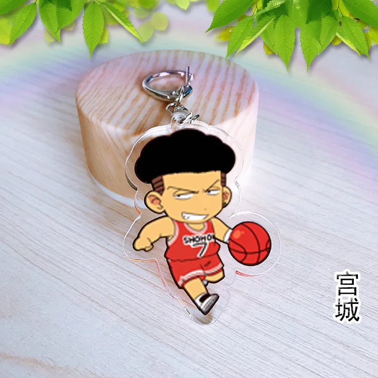 COSANER Slamdunk модные аниме акриловые брелки мультяшный брелок подвеска унисекс