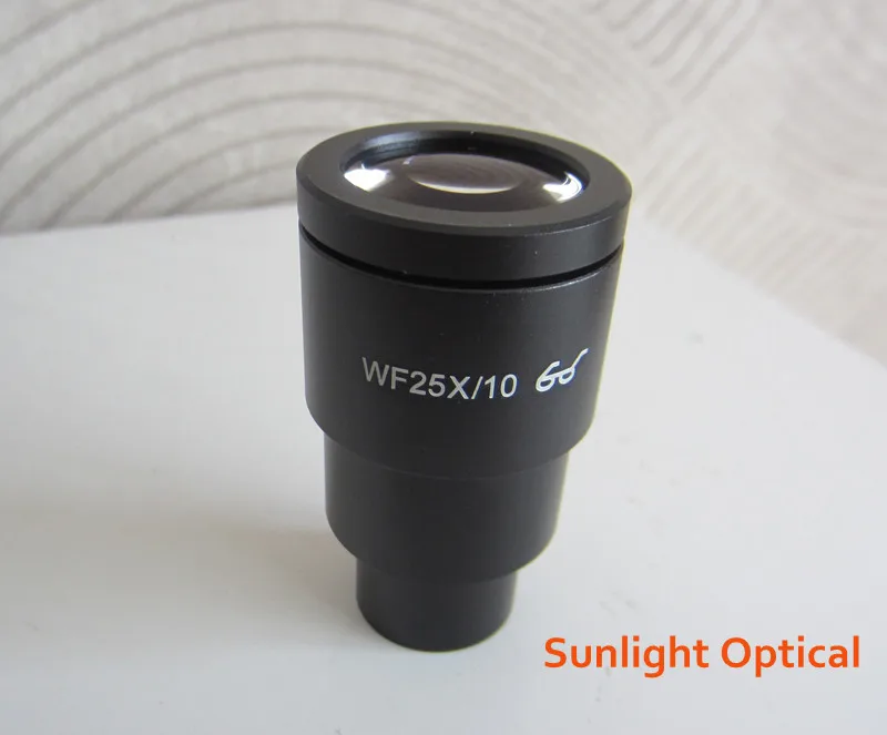 WF10X 15X 20X wf25x WF30X 20 мм 10 мм 9 мм оптическое стекло высокий Eyepiont стерео микроскоп окуляр объектив с монтажным размером 30 мм