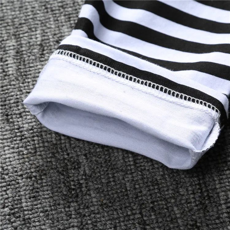 Комплект детской одежды из 2 предметов: свитшот + штаны в полоску | Детская одежда