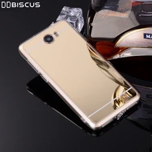 Роскошный зеркальный Мягкий силиконовый чехол из ТПУ для Huawei Y5II