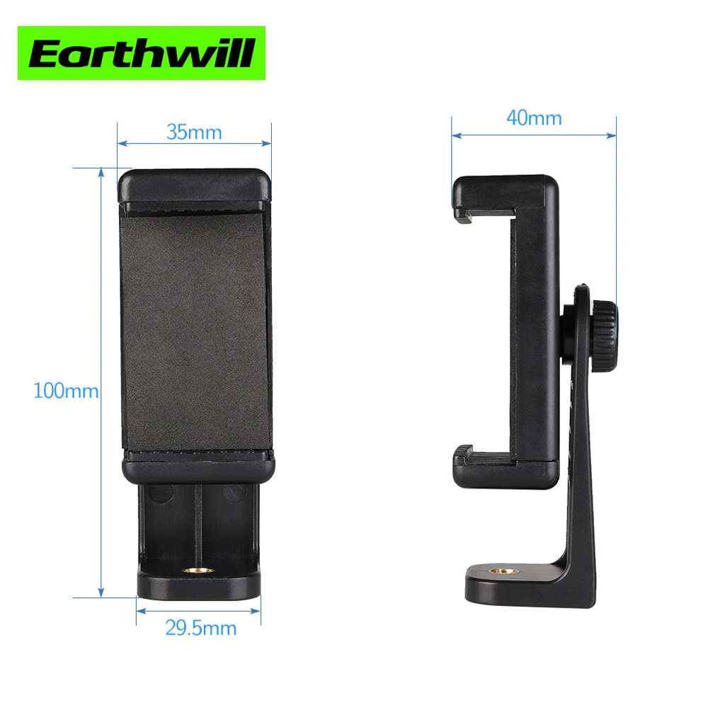 Крепление для штатива сотового телефона с дистанционным Вращением 360