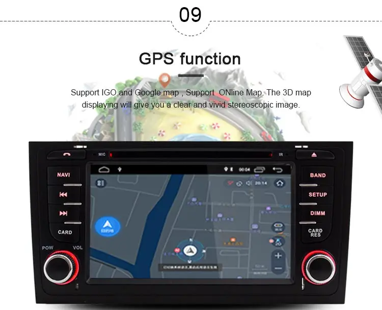 JDASTON Android 10,0 автомобильный dvd-плеер для AUDI A6 S6 RS6 1997-2004 wifi Мультимедиа gps навигация 2 Din автомагнитола Видео Стерео RDS