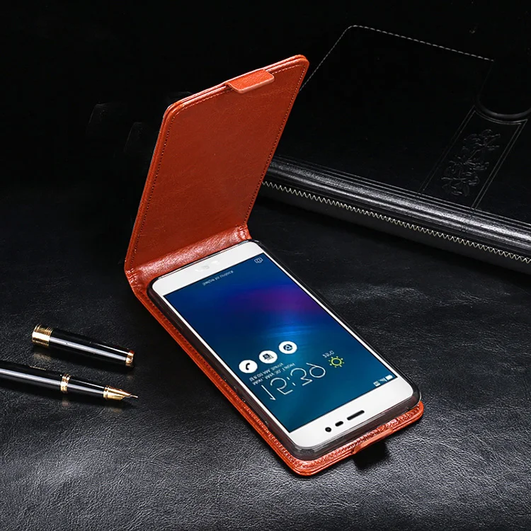 Чехол для Asus ZenFone 3 Max ZC520TL X008D высококачественный откидной кожаный чехол