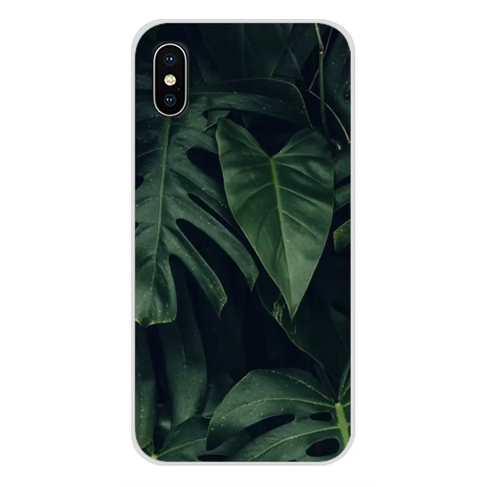 Чехол для Xiaomi Redmi Note 6A MI8 Pro S2 A2 Lite Se MIx 1 Max 2 3 Oneplus 6T ТПУ с тропическими растениями