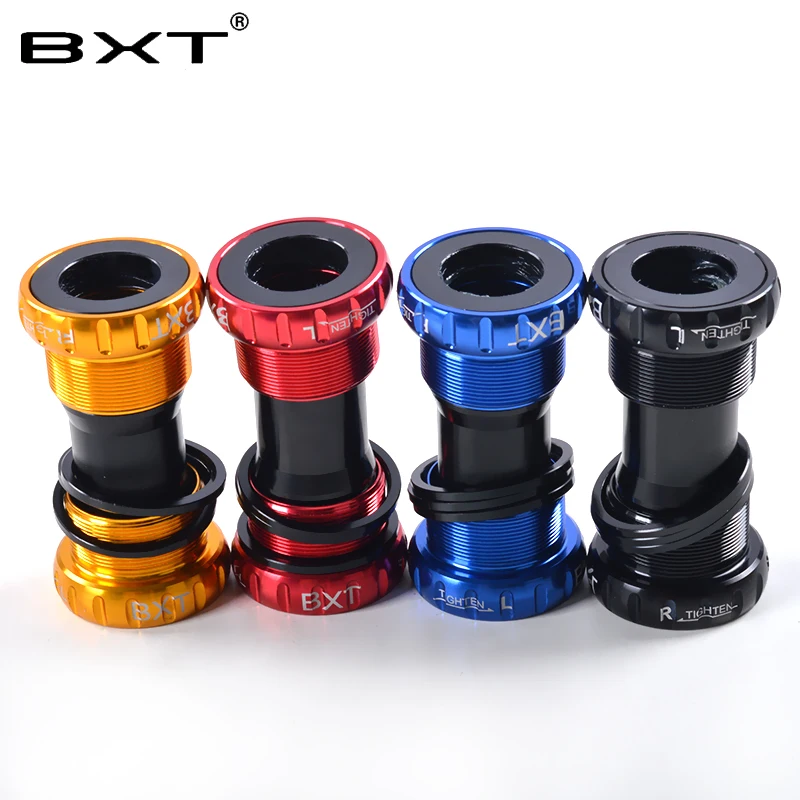 BXT каретки велосипеда MTB велосипед ось bb Велоспорт Алюминий сплав