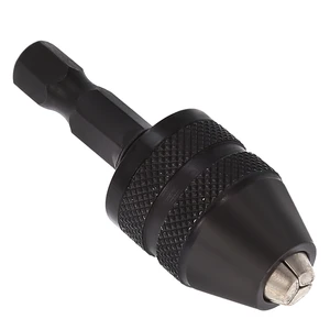 14 дюйма, шестигранный хвостовик, БЕСКЛЮЧЕВОЙ патрон для дрели, быстрая замена, адаптер для фотоблока ударов 0,3-6,5 мм, 2 цвета