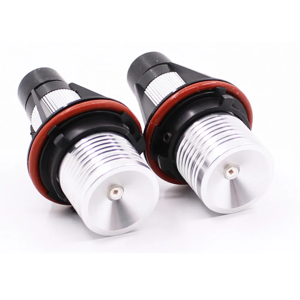 2 светодиодный т. светодиодные кольца ангельские глазки для BMW 5 6 7 Series X3 X5 E39 E53 E60 E63