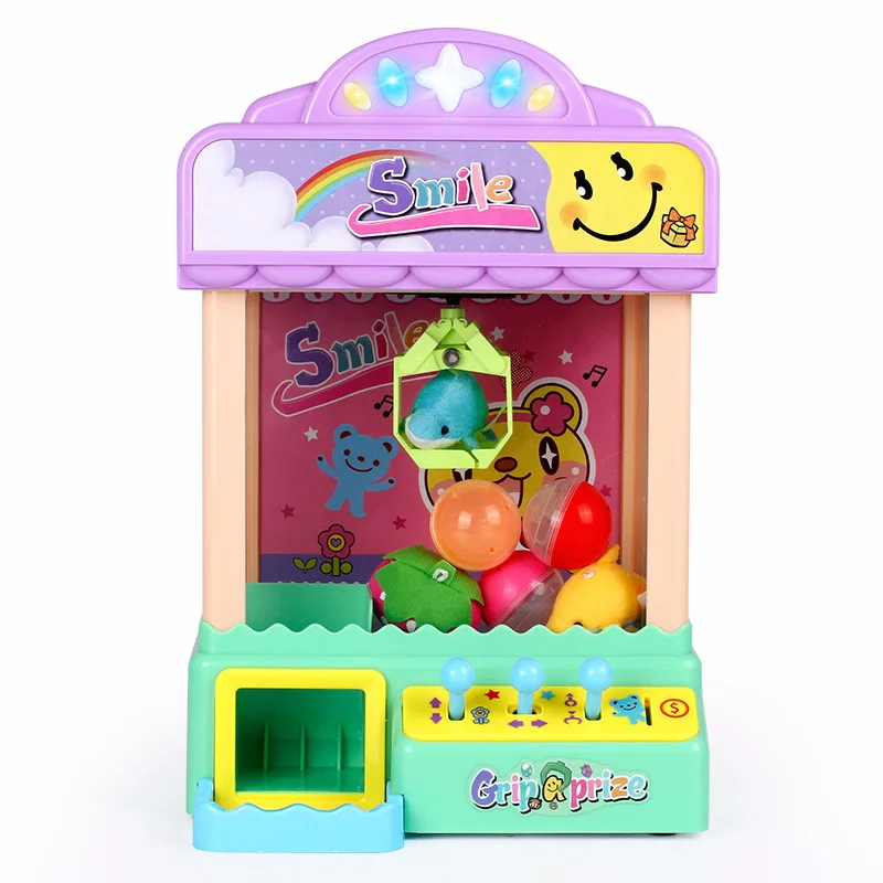 DAODANGUI детские игрушки мини коготь кран для игровых автоматов кукла машина Монета конфеты машина капсула игрушки машина маленькая домашняя игровая машина