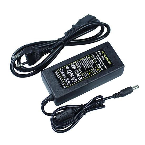 12V4A AC 100 V-240 V адаптер конвертер для DC12V 1A 2A 3A 4A 5A 6A блок питания для 3528 5050 5730 led гибкая лента ленточный светильник - Цвет: 12V4A