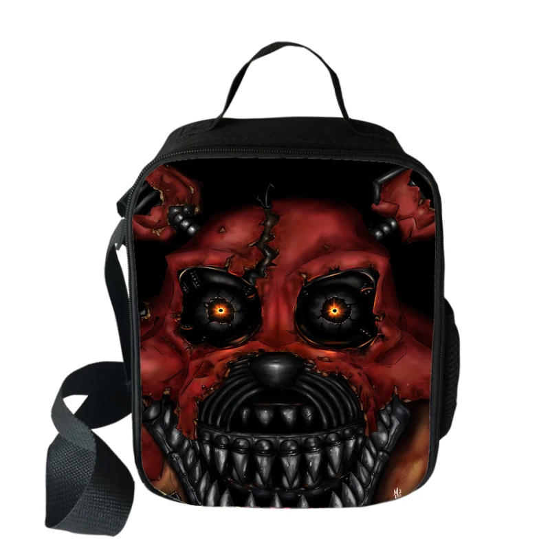 Freddy 13 Мультфильм пять ночей у Фредди Портативный Ланч-мешок для женщин и мужчин пикника Кемпинг термо изолированная сумка для школьников мешок для хранения еды - Цвет: Freddy 13