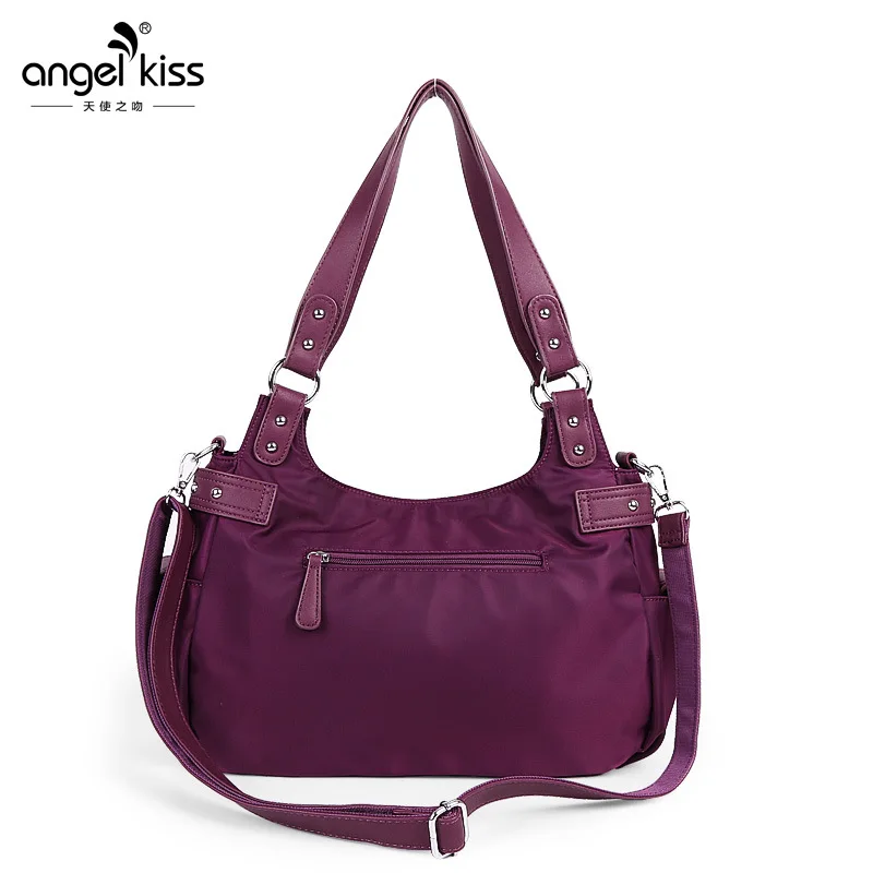 Сумки Angelkiss Design женский большой кошелек водонепроницаемая нейлоновая сумка хобо