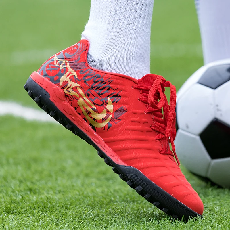 Крытый cr7 Роналду футбольная обувь для детей детские спортивные кроссовки Газон