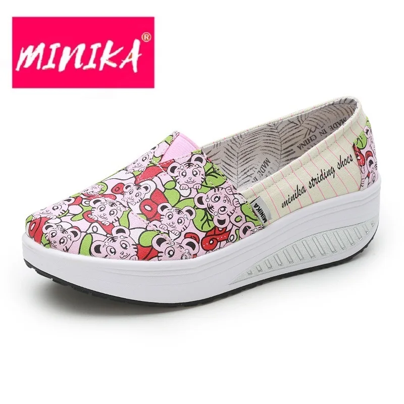 Для женщин кроссовки тонирование Клин светильник Вес спортивной обуви для Обувь танцев дышащие утягивающая