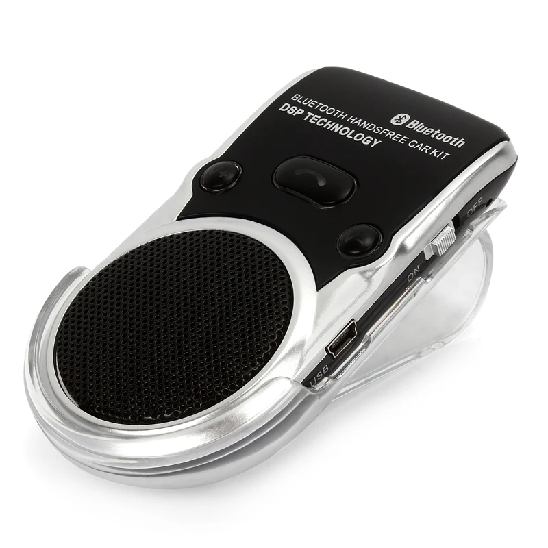 Автомобильный комплект на солнечной батарее Bluetooth беспроводной динамик телефон