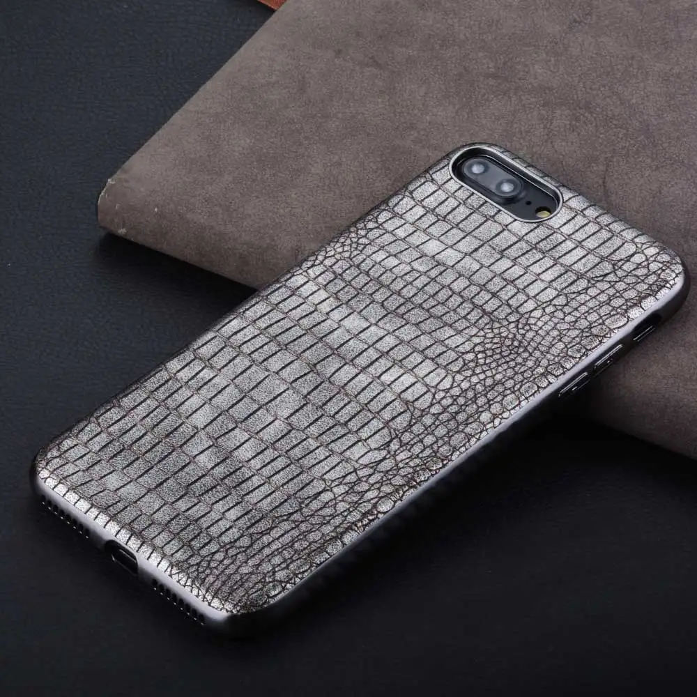 Ретро Чехол для Iphone 7 8 Plus чехол с античным серебристым золотым покрытием мягкий