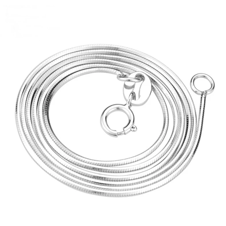 Змеиная цепочка ожерелье 1 0 2 мм змеиное колье 3 вида цветов на выбор|snake chain