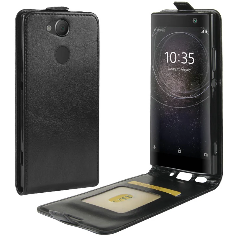Для Sony Xperia XZ2 Compact XZ3 кожаный чехол для XA2 Plus Ultra Dual Бумажник Флип-Чехлы | Мобильные