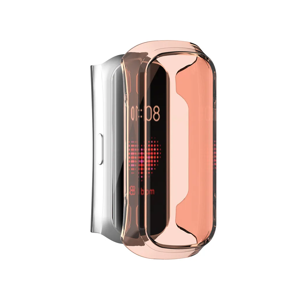 Ультратонкий Мягкий защитный чехол из ТПУ для Samsung Galaxy Fit-e SM-R375 умный с защитой от