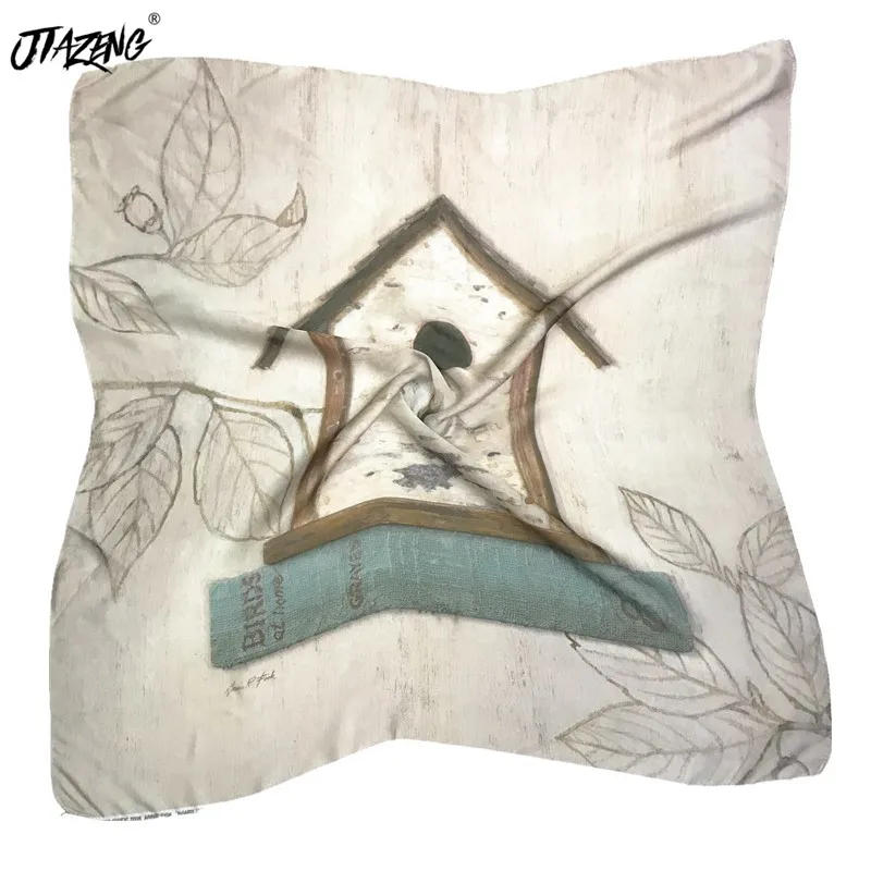 

Women Scarf Kerchief Silk Scarf Head Scarf Fashion Small House Hair Tie New Print Hot Sale Fashion Spring Summer Accessories 70