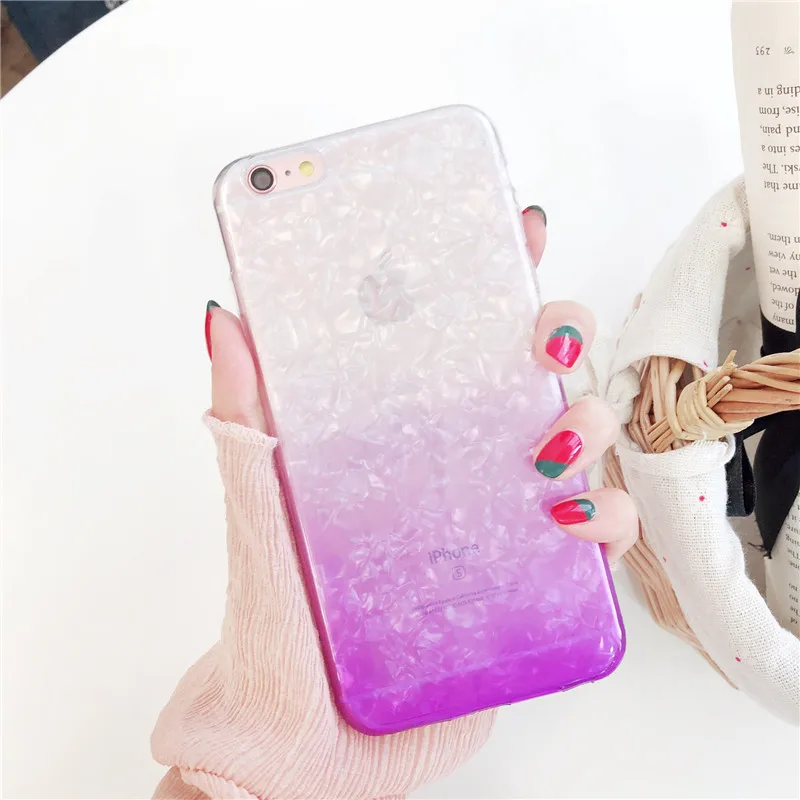 Ультратонкий с блестками Блестящий милый чехол для iPhone 6 6S 7 8 Plus 5 5S X XS MAX XR