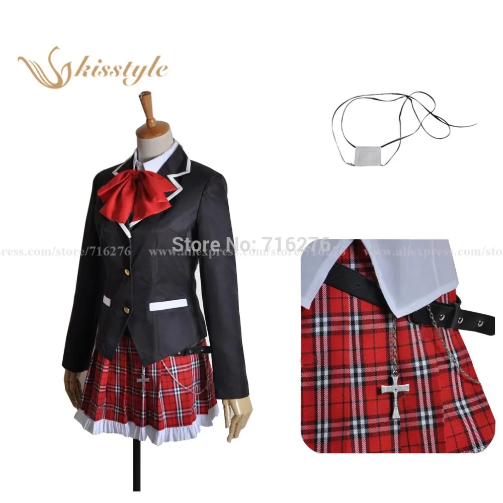 Chuunibyou Demo Koi ga Shitai! Таканаши Рикка униформа косплей костюм принимаются по