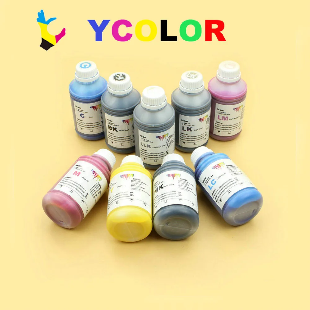 Быстрая доставка! 500 мл водонепроницаемый пигмент чернила для Epson SureColor P6000 P7000 P8000