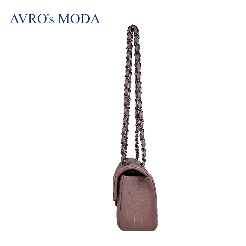 Бренд AVRO MODA, сумки на плечо из натуральной кожи для женщин, роскошные женские маленькие ретро сумки через плечо, женские сумки-мессенджеры на цепочке