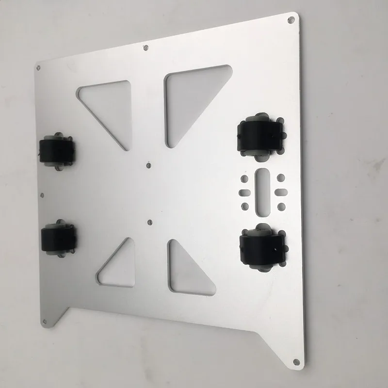 

Funssor 1 шт. Серебряный анодированный алюминиевый i3 обновление Y каретки пластины с drylin RJ4JP-01-08 держатель подшипника для Prusa i3 3D принтера