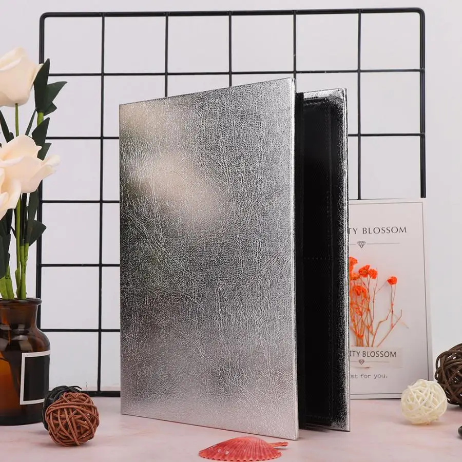 30 страниц наклейки для ногтей Коллекция альбомов складной органайзер хранения