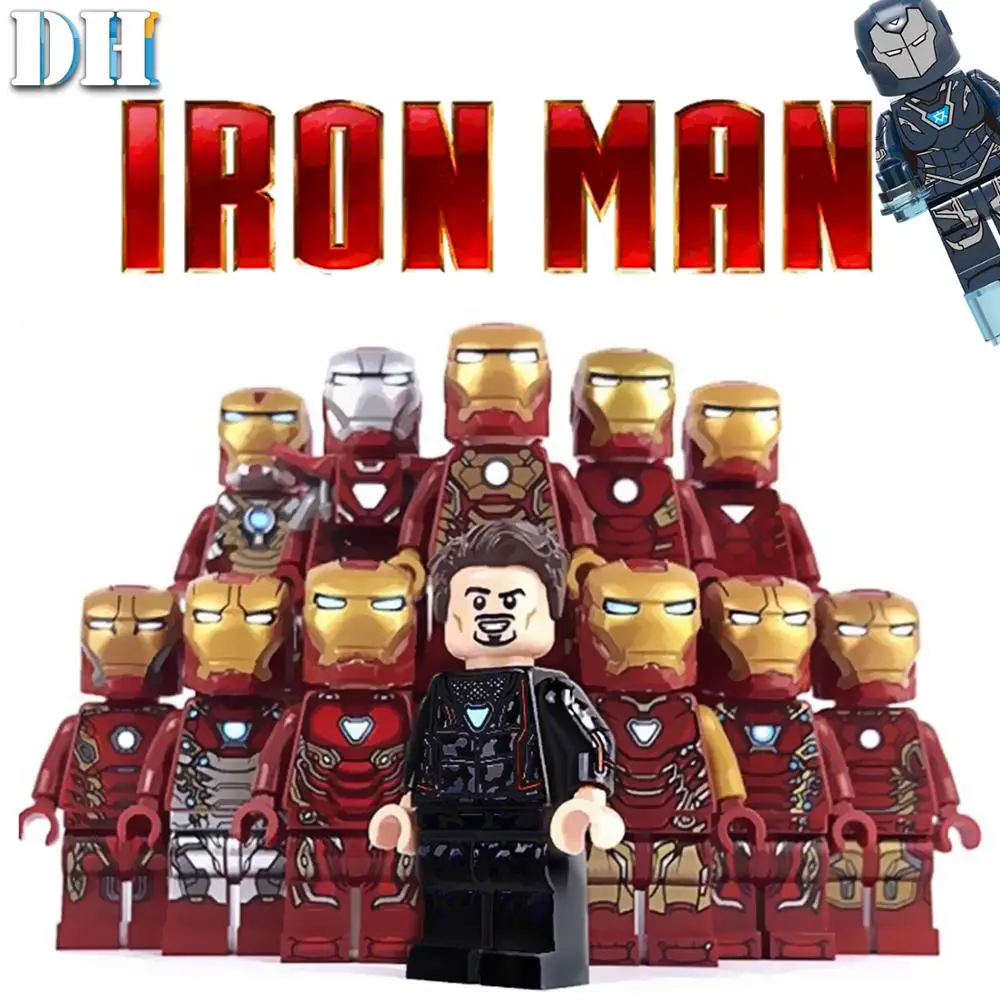 Marvel Мстители супер герой Тони Железный человек все знак Броня набор игрушка