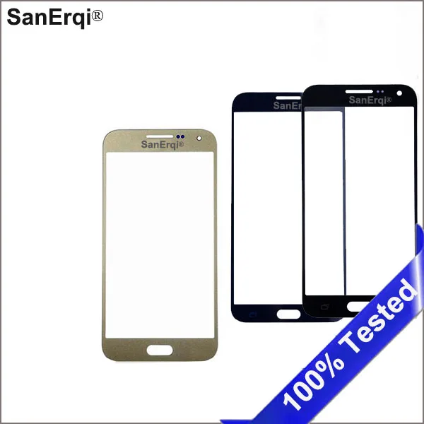 SanErqi для Samsung Galaxy E5 E500 E500F E5000 E7 E700F E700 E7000 Сенсорная панель передняя внешняя