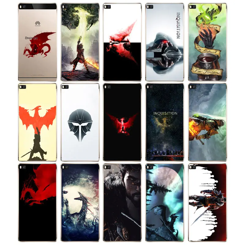 DREAMFOX M370 Age Of The Dragon Soft TPU Silicone Case Cover For Huawei P8 P9 P10 Lite Plus 2017 Honor 8 Pro 9 6X |