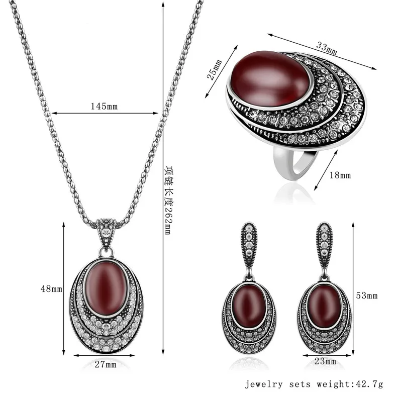 Винтажные наборы свадебных ювелирных изделий для женщин полный горный хрусталь