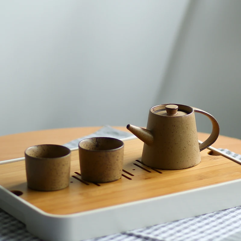 2017 японский стиль ретро керамические горшки керамика кунг-фу чайные меняющий