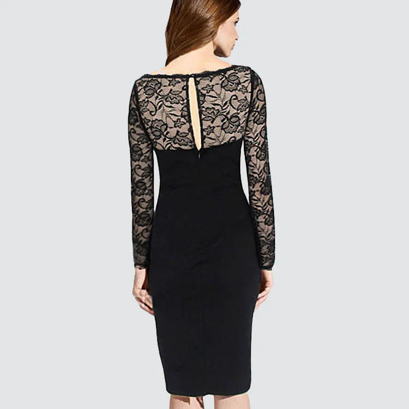 Демисезонный Винтаж открытой спиной Bodycon платье для Для женщин пикантные с